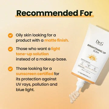 Kbeauty Glass Skin Dr.G Brightening Up Sun+ Spf50+ Pa+++ 50ml