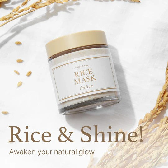 Kbeauty Glass Skin I'M FROM Rice Mask 110g