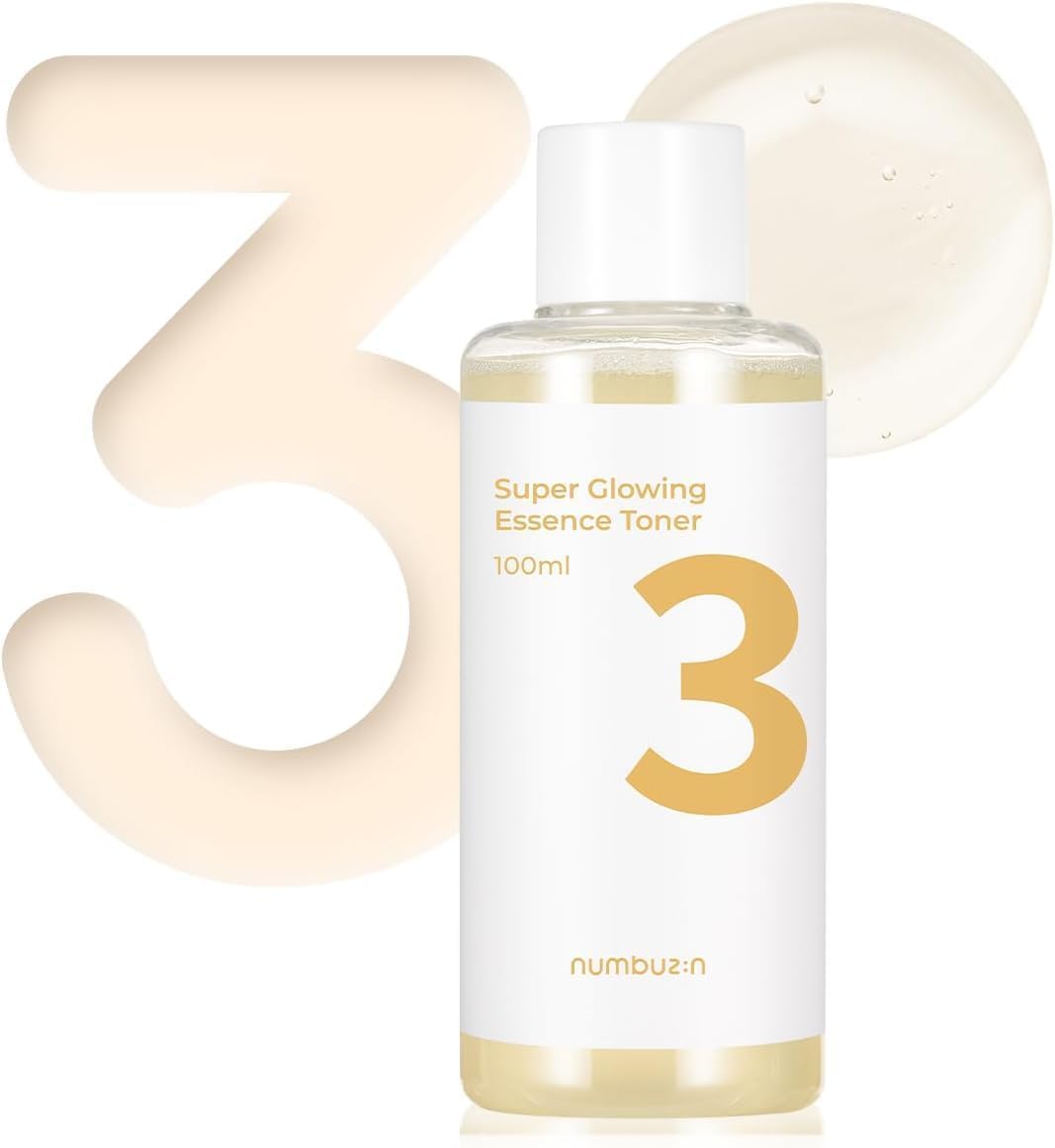 Kbeauty Glass Skin Numbuzin No.3 Super Glowing Essence Toner