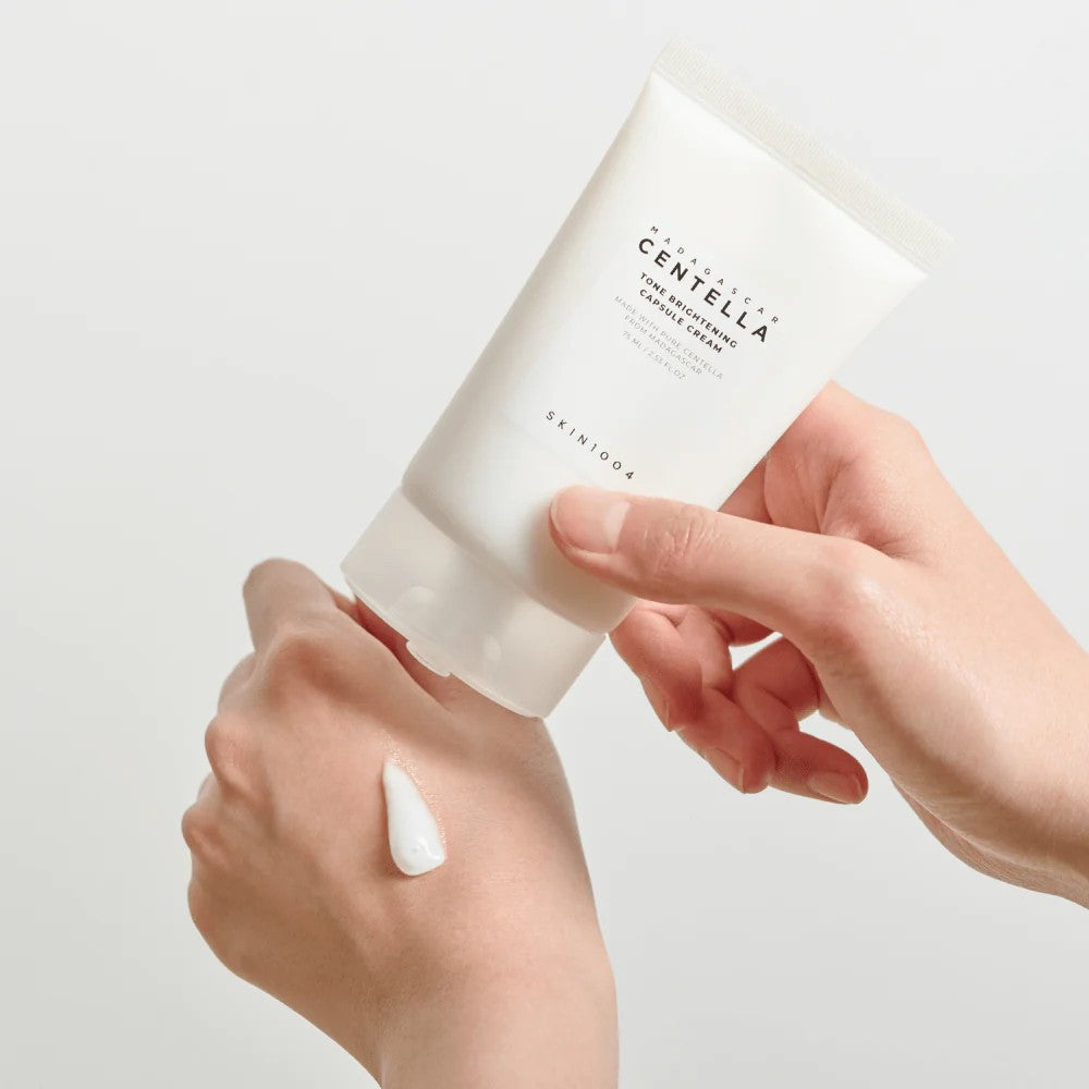 Kbeauty Glass Skin SKIN1004 Madagascar Centella Tone Brightening Capsule Cream 75ml