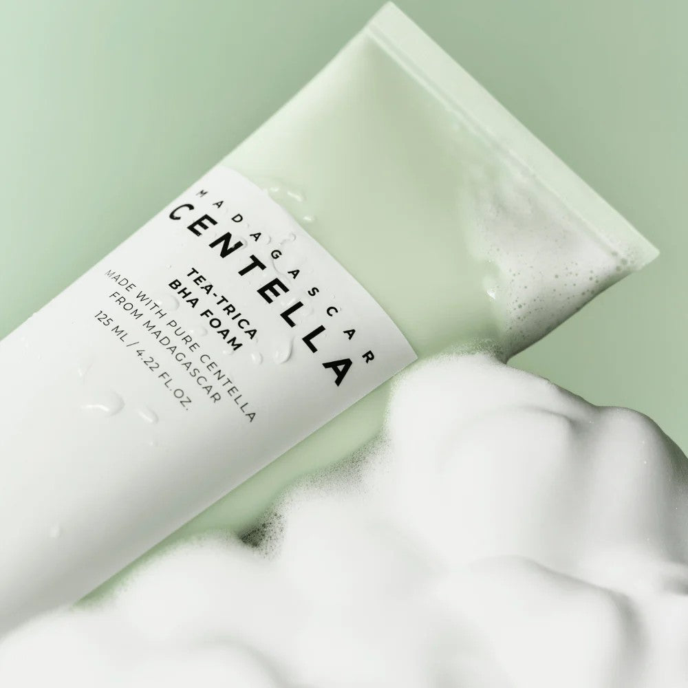 Kbeauty Glass Skin SKIN1004 Madagascar Centella Tea-trica Bha Foam 125ml