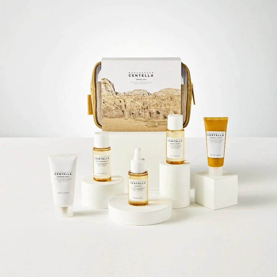 Kbeauty Glass Skin SKIN1004 Madagascar Centella Travel Kit