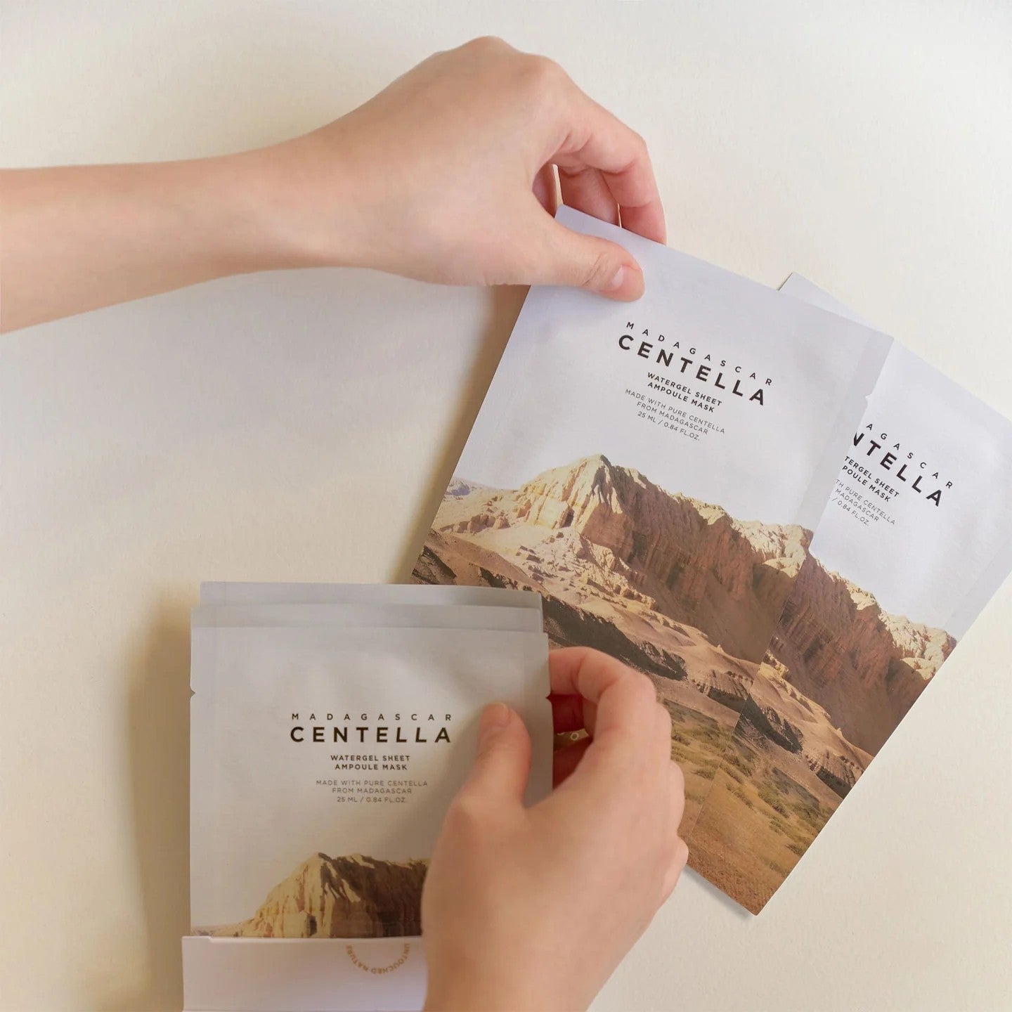 Kbeauty Glass Skin SKIN1004 Madagascar Centella Watergel Sheet Ampoule Mask (5ea)
