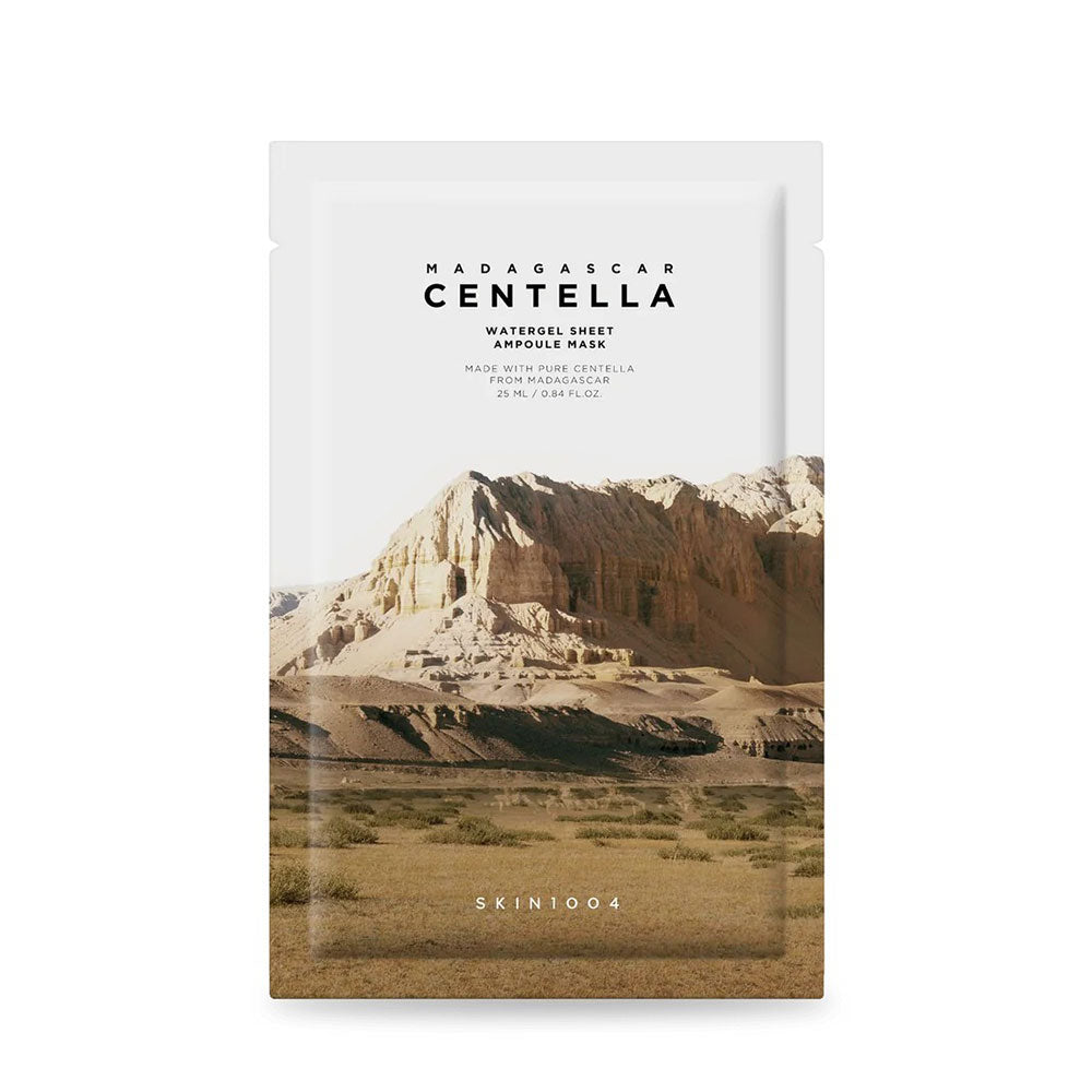 Kbeauty Glass Skin SKIN1004 Madagascar Centella Watergel Sheet Ampoule Mask (5ea)
