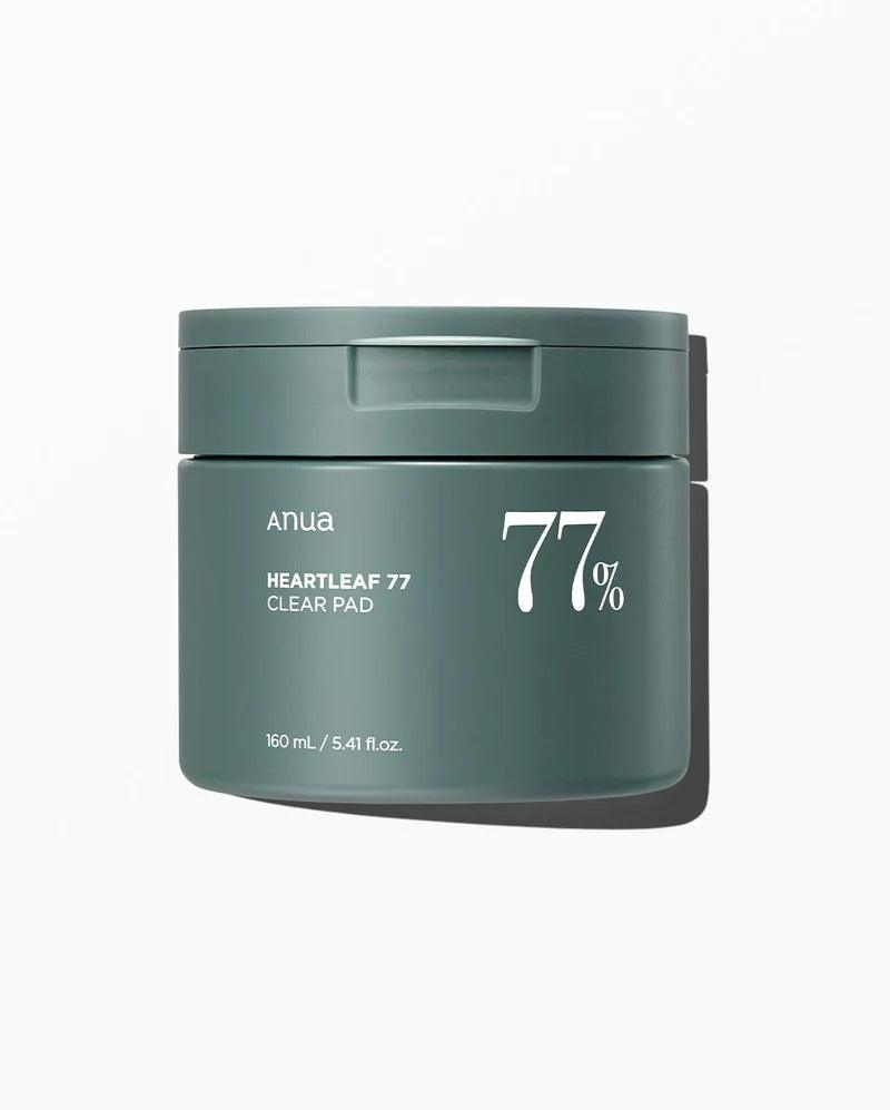 Kbeauty Glass Skin Anua Heartleaf 77% Clear Pad 160ml 