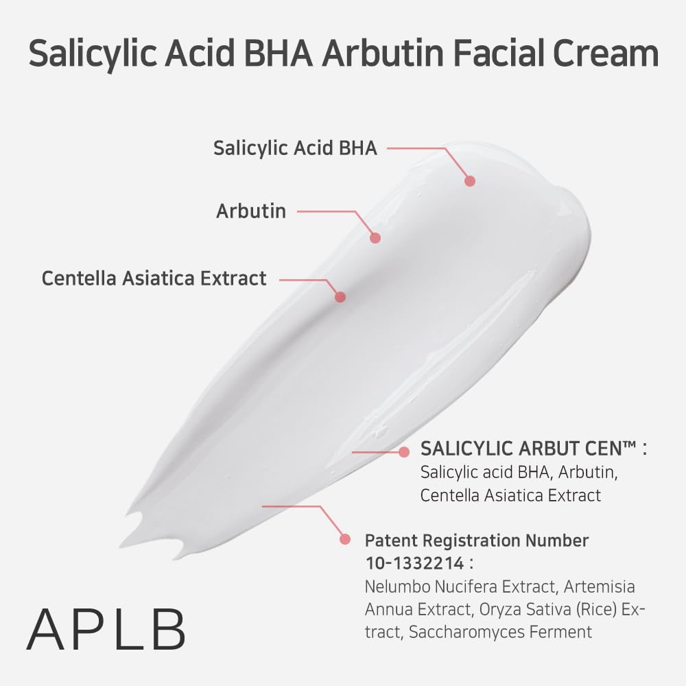 Kbeauty Glass Skin APLB Salicylic Acid Bha Arbutin 