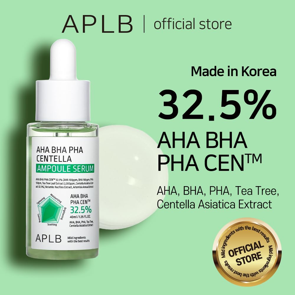 Kbeauty Glass Skin APLB Aha Bha Pha Centella 