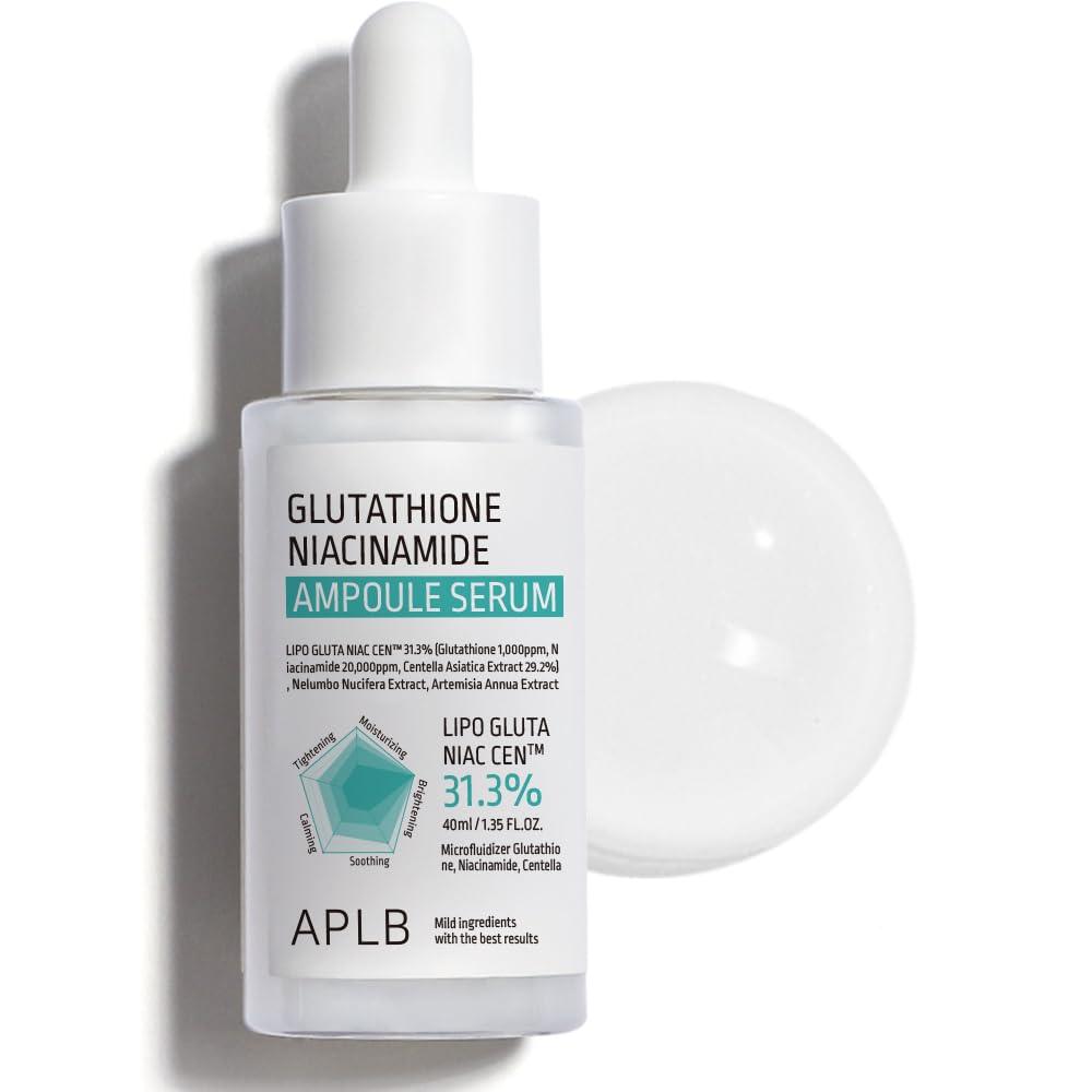 Kbeauty Glass Skin APLB Glutathione Niacinamide Ampoule Serum 40ml 