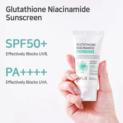 Kbeauty Glass Skin APLB Glutathione Niacinamide Sunscreen 40ml 