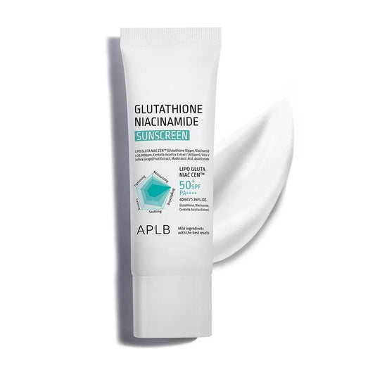 Kbeauty Glass Skin APLB Glutathione Niacinamide Sunscreen 40ml 