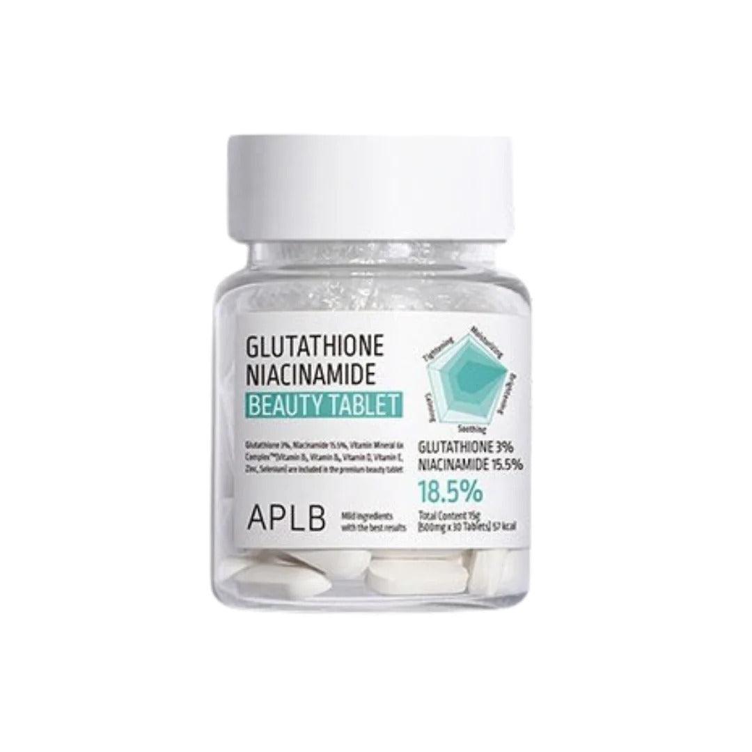 Kbeauty Glass Skin APLB Glutathione Niacinamide Beauty Tablet 30tablets 