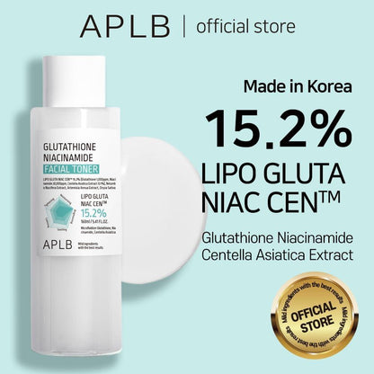 Kbeauty Glass Skin APLB Glutathione Niacinamide Facial Toner 160ml 