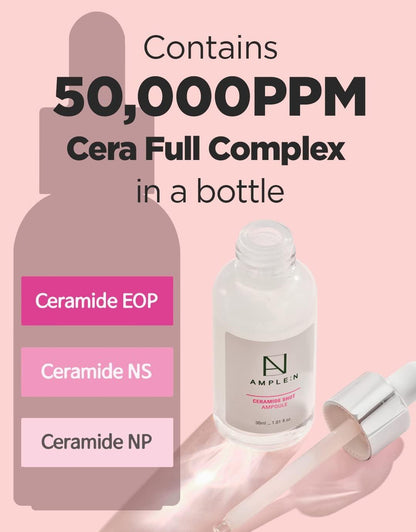 Kbeauty Glass Skin AMPLE:N Ceramide Shot Ampoule 30ml 