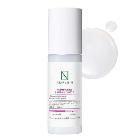 Kbeauty Glass Skin AMPLE:N Ceramide Shot Ampoule Mist 80ml 