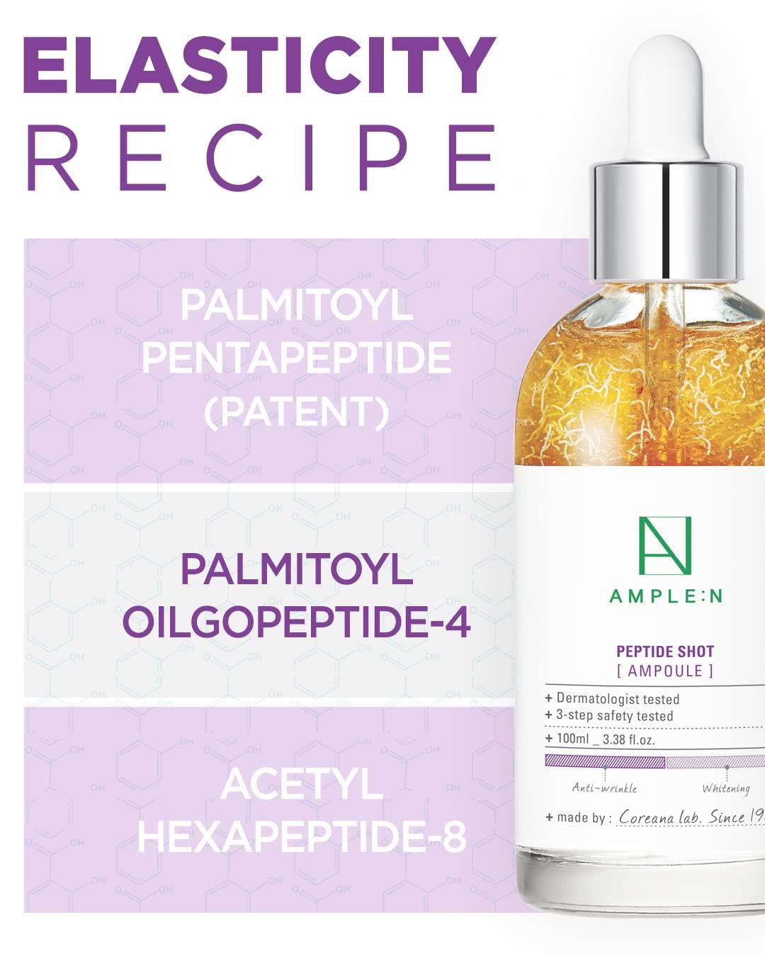 Kbeauty Glass Skin AMPLE:N Peptide Shot Ampoule 100ml 