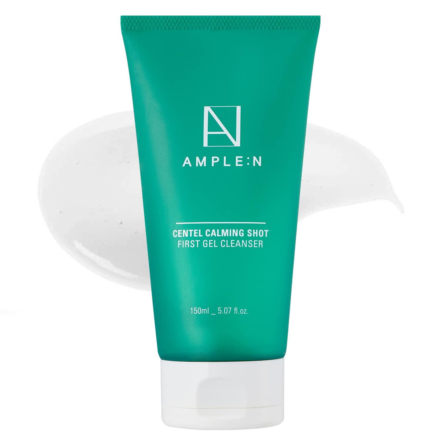 Kbeauty Glass Skin AMPLE:N Centel Calming Shot Firs Gel Cleanser 150ml 