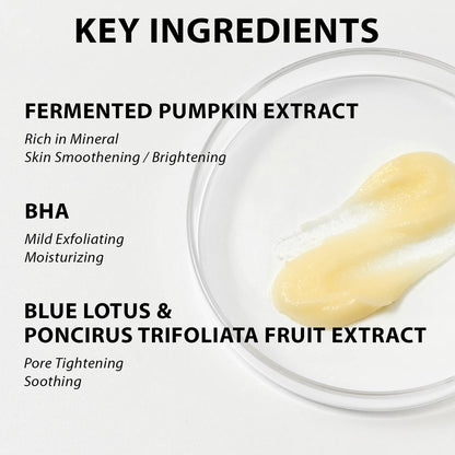 Kbeauty Glass Skin AMPLE:N Purifying Shot Pumpkin Peeling Gel 100ml 