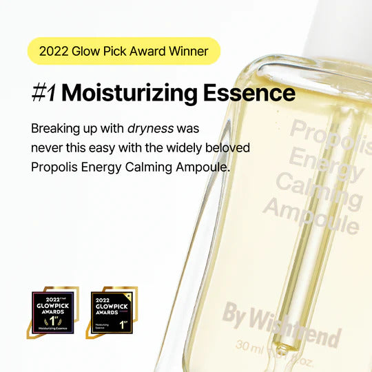 Kbeauty Glass Skin By Wishtrend Propolis Energy Series 