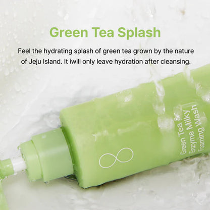 Kbeauty Glass Skin By Wishtrend Green Tea & Enzyme Series 