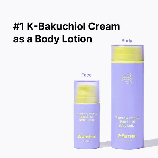 Kbeauty Glass Skin By Wishtrend Vitamin A-mazing Series 