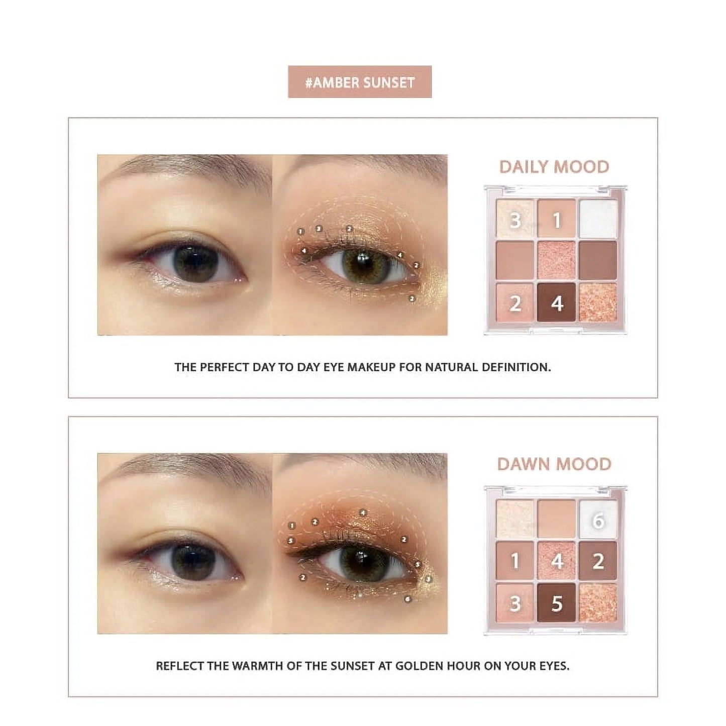 Kbeauty Glass Skin Cielo Daily Moodlette #amber Sunset 