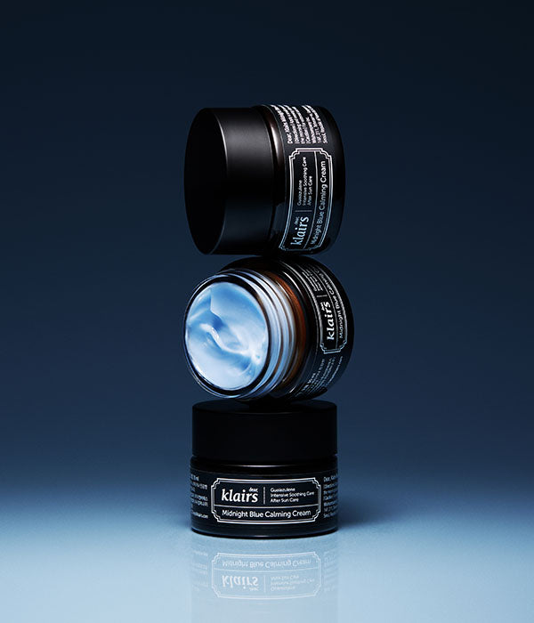 Kbeauty Glass Skin Dear, Klairs Midnight Blues Series 