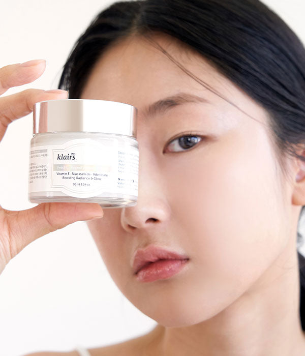 Kbeauty Glass Skin Dear, Klairs Freshly Juiced Vitamin Care 