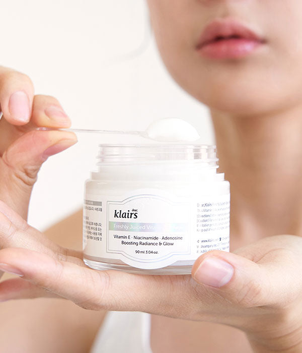Kbeauty Glass Skin Dear, Klairs Freshly Juiced Vitamin Care 