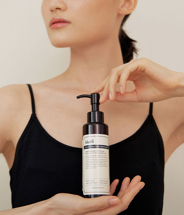 Kbeauty Glass Skin Dear, Klairs Gentle Black Series 