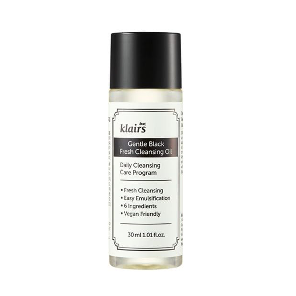 Kbeauty Glass Skin Dear, Klairs Gentle Black Series 