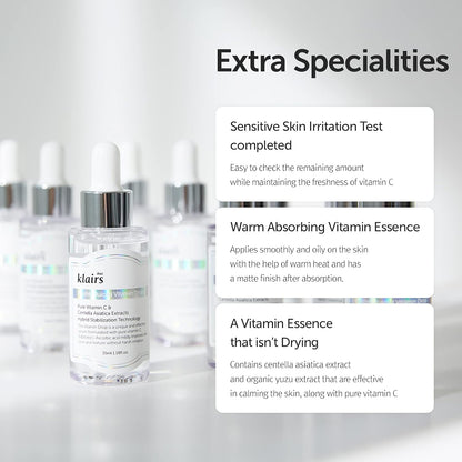 Kbeauty Glass Skin Dear, Klairs Freshly Juiced Vitamin Care 