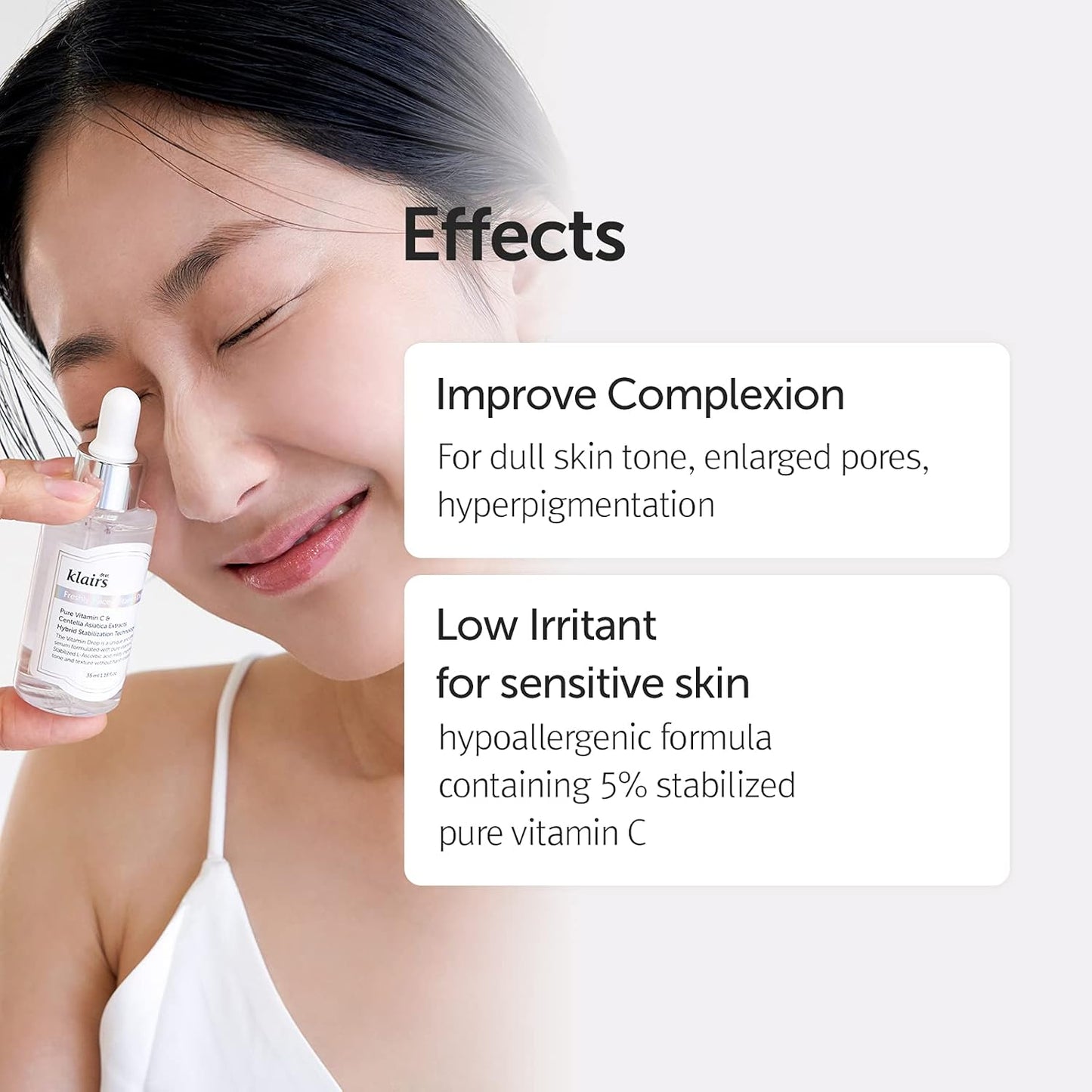 Kbeauty Glass Skin Dear, Klairs Freshly Juiced Vitamin Care 