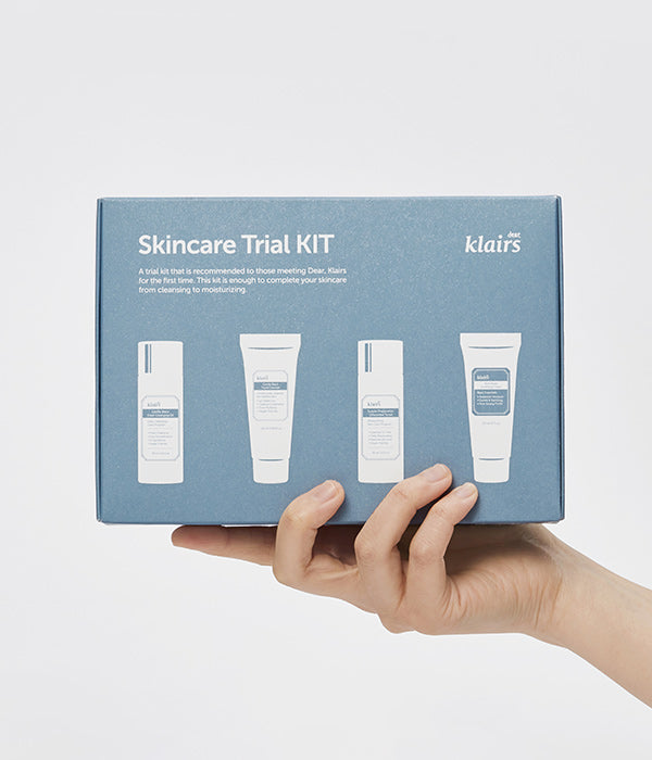 Kbeauty Glass Skin Dear, Klairs Skincare Trial Kit 