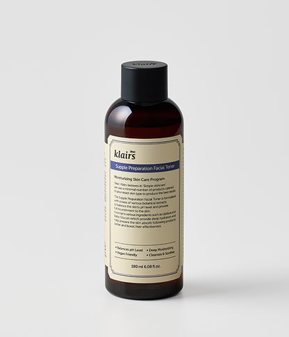 Kbeauty Glass Skin Dear, Klairs Supple Preparation Series 