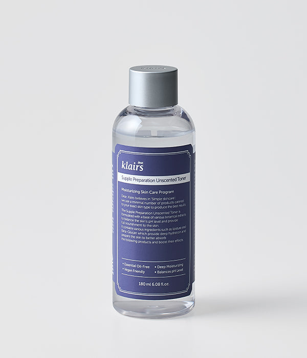 Kbeauty Glass Skin Dear, Klairs Supple Preparation Series 