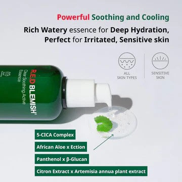 Kbeauty Glass Skin Dr.G Red Blemish Clear Soothing Active Essence 80ml 