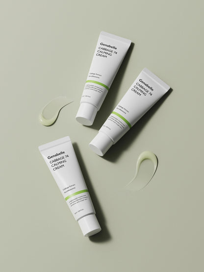 Kbeauty Glass Skin Genabelle Genabelle Cabbage Calming Cream 50ml 