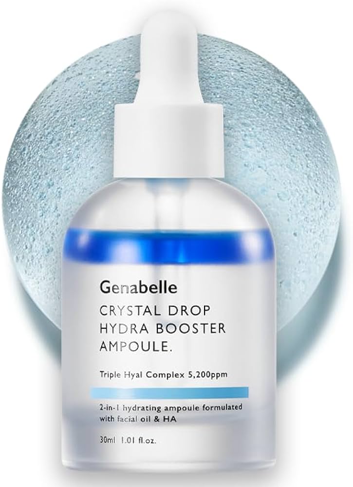 Kbeauty Glass Skin Genabelle Genabelle Crystal Drop Hydra Booster Ampoule 30ml 