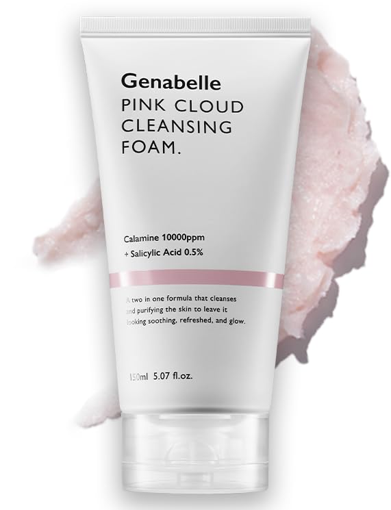Kbeauty Glass Skin Genabelle Genabelle Pink Cloud Cleansing Foam 150ml 