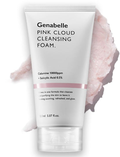 Kbeauty Glass Skin Genabelle Genabelle Pink Cloud Cleansing Foam 150ml 