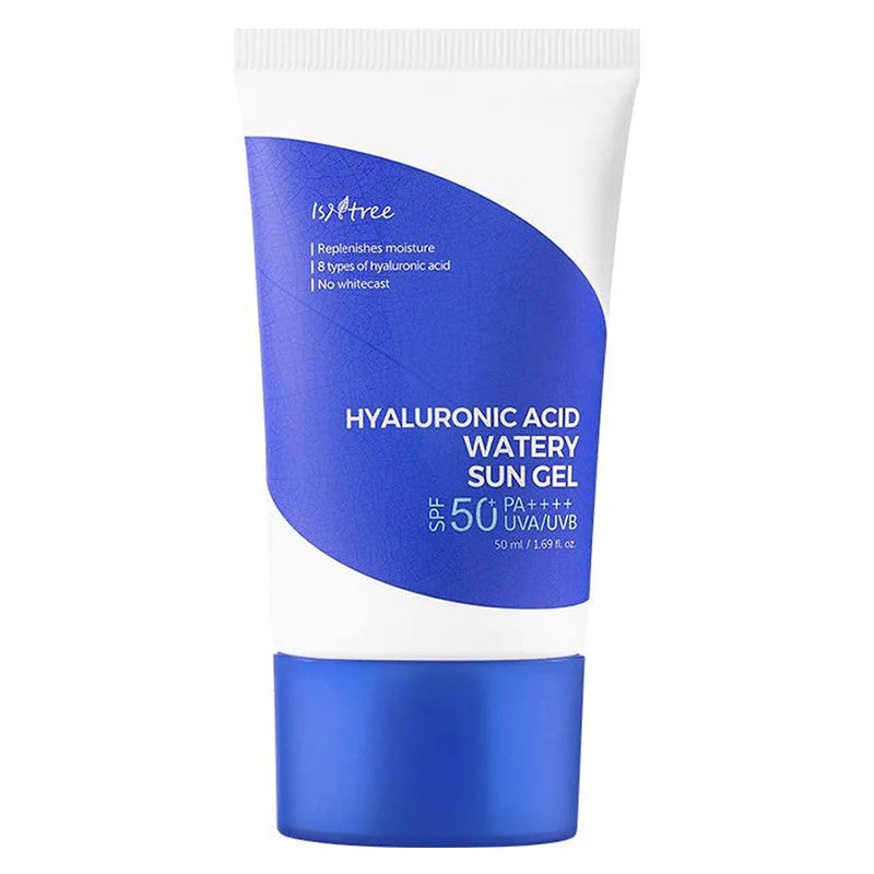 Kbeauty Glass Skin Isntree Hyaluronic Acid Watery Sun Gel Spf50+ Pa++++ 50ml 