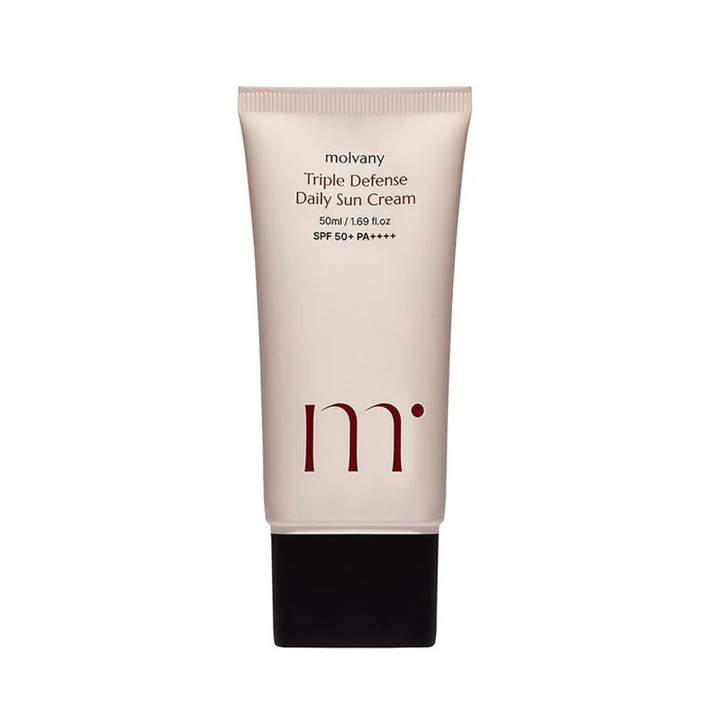 Kbeauty Glass Skin Molvany Triple Defense Daily Sun Cream 50ml 