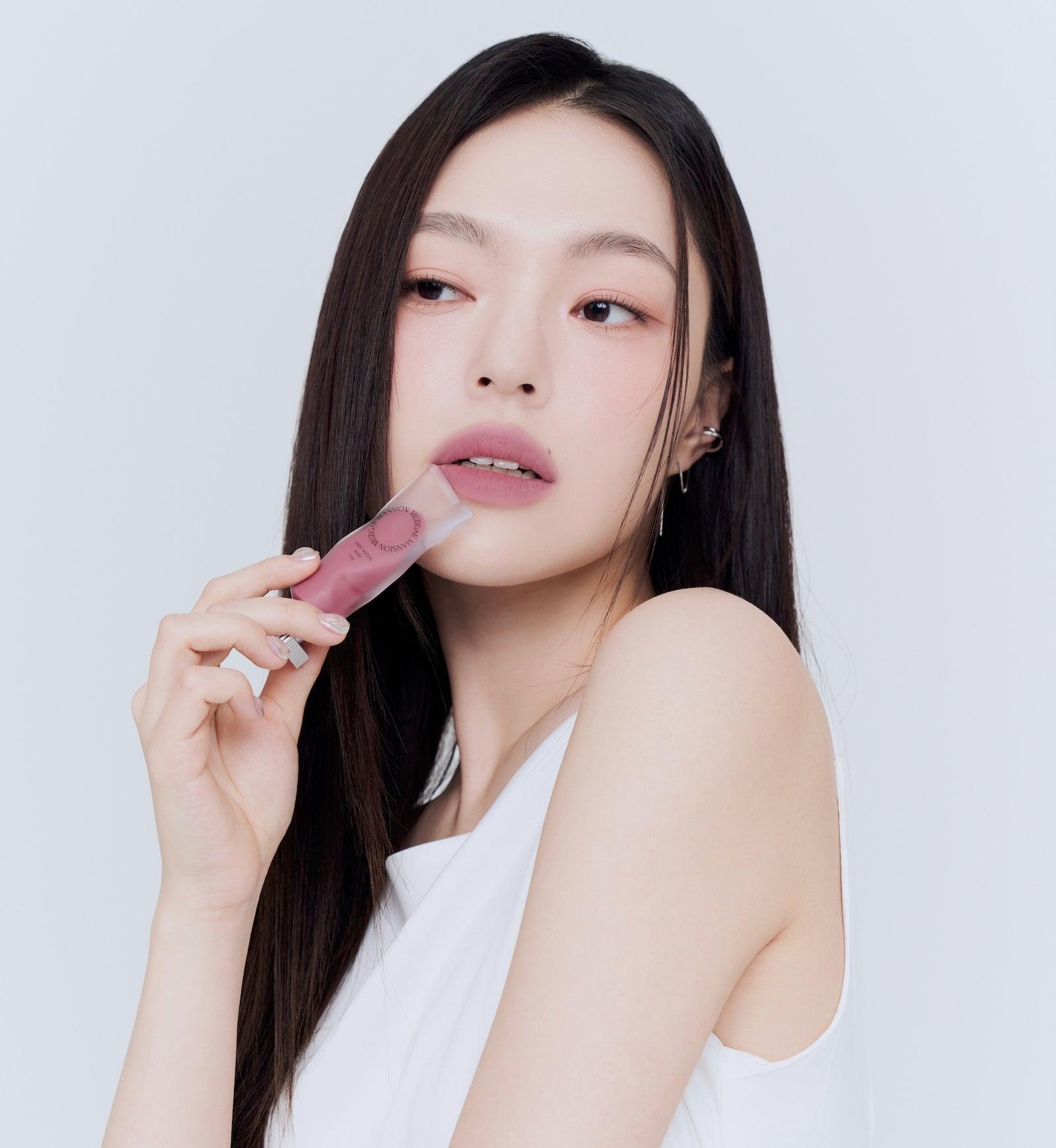 Kbeauty Glass Skin Muzigae Mansion Objet Matte Liquid Glow Lip Tint 003 Posh .20 Floz 