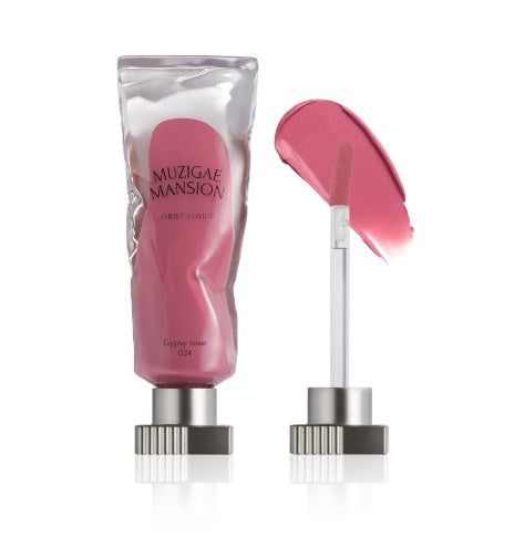 Kbeauty Glass Skin Muzigae Mansion Objet Liquid Glow Lip Tint 024 Gypsy Rose 6ml 