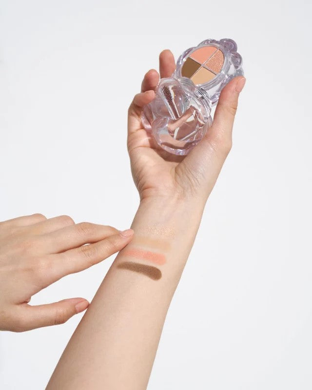 Kbeauty Glass Skin Muzigae Mansion Muzigae Mansion Twist Pot Eye Palette 02 Rich Coral 4.5g 