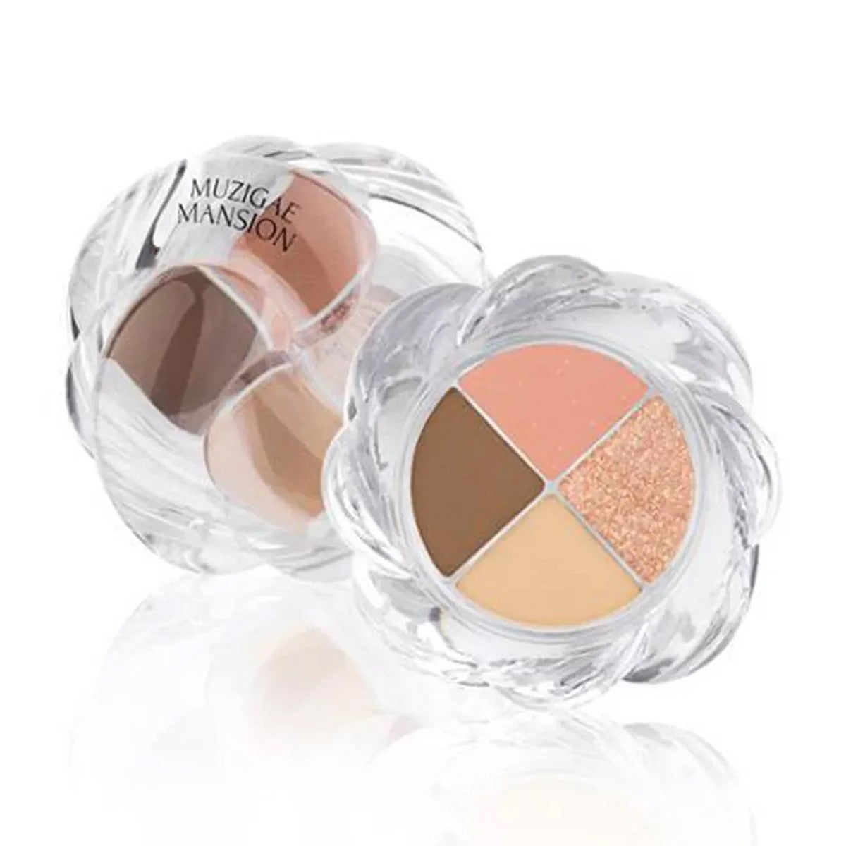 Kbeauty Glass Skin Muzigae Mansion Muzigae Mansion Twist Pot Eye Palette 02 Rich Coral 4.5g 