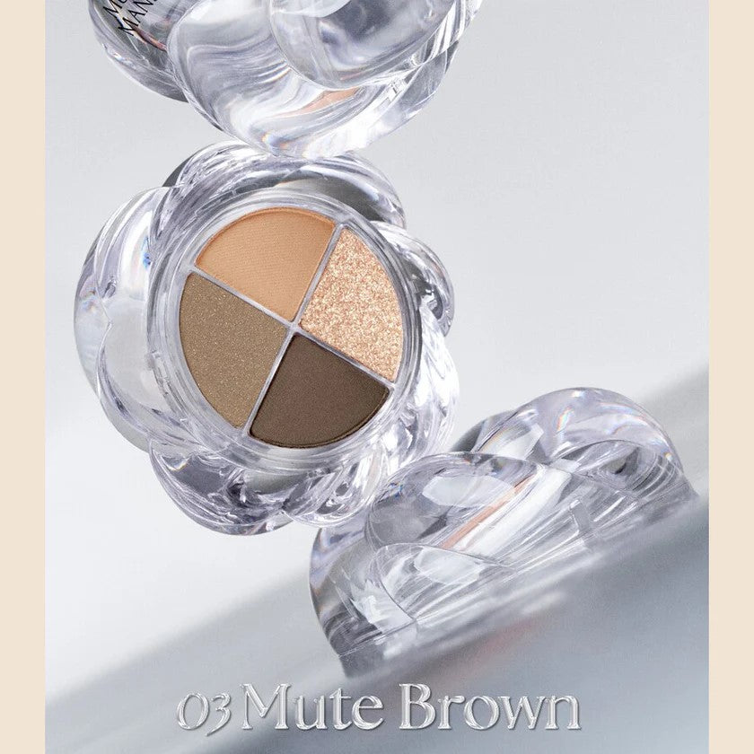 Kbeauty Glass Skin Muzigae Mansion Muzigae Mansion Twist Pot Eye Palette 03 Mute Brown 4.5g 
