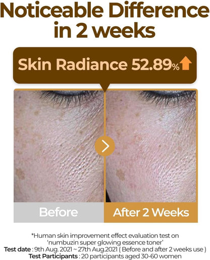 Kbeauty Glass Skin Numbuzin No.3 Super Glowing Essence Toner 