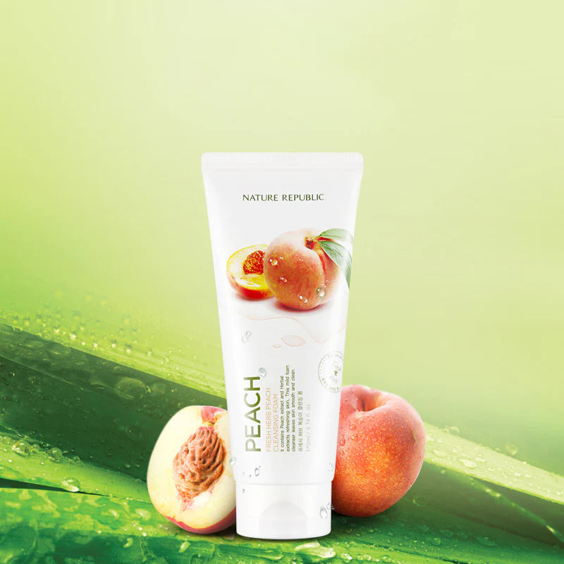 Wholesale Quantity Discount Bulk Pack Kbeauty Glass Skin Nature Republic Fresh Herb Cleansing Foam 