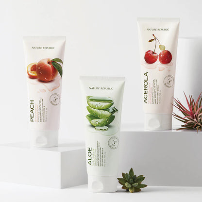 Wholesale Quantity Discount Bulk Pack Kbeauty Glass Skin Nature Republic Fresh Herb Cleansing Foam 